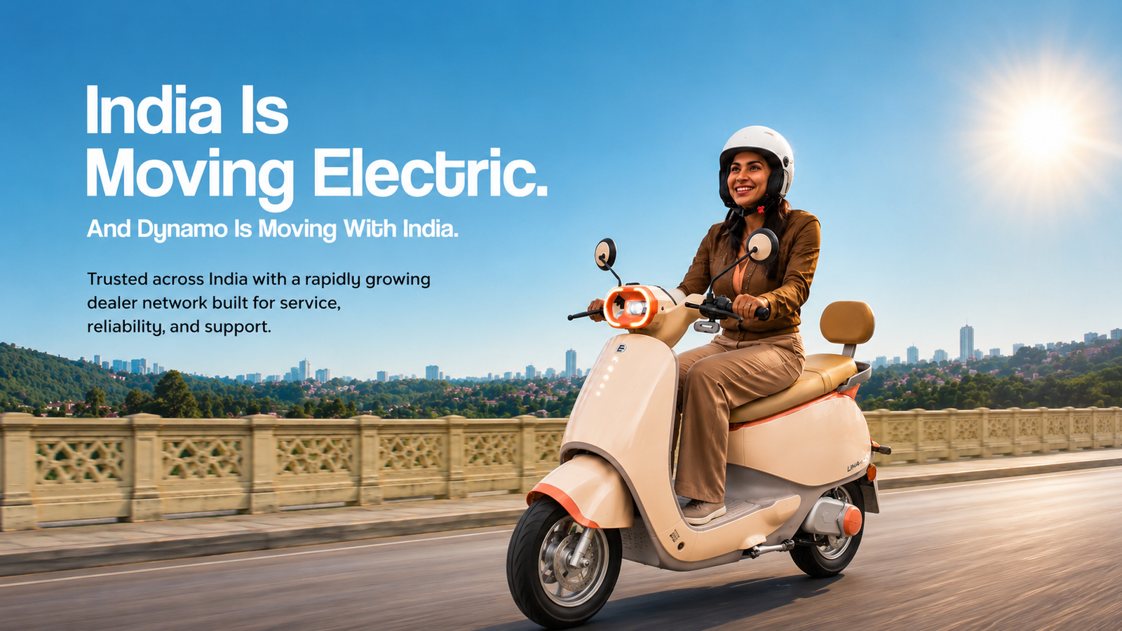 Dynamo electric scooter banner 2