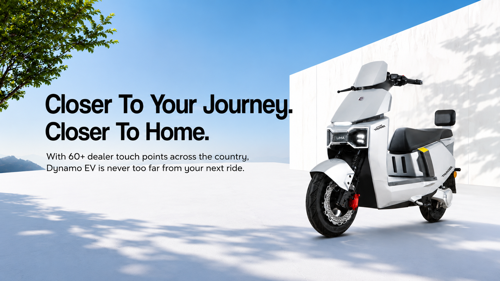 Dynamo electric scooter banner 3